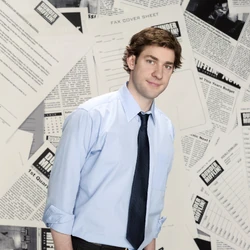 Jim Halpert Gallery Dunderpedia The Office Wiki Fandom Jim further plays it up by being blinded by the light from angela's cross, and saying that karen's garlic bread burns him. jim halpert gallery dunderpedia the