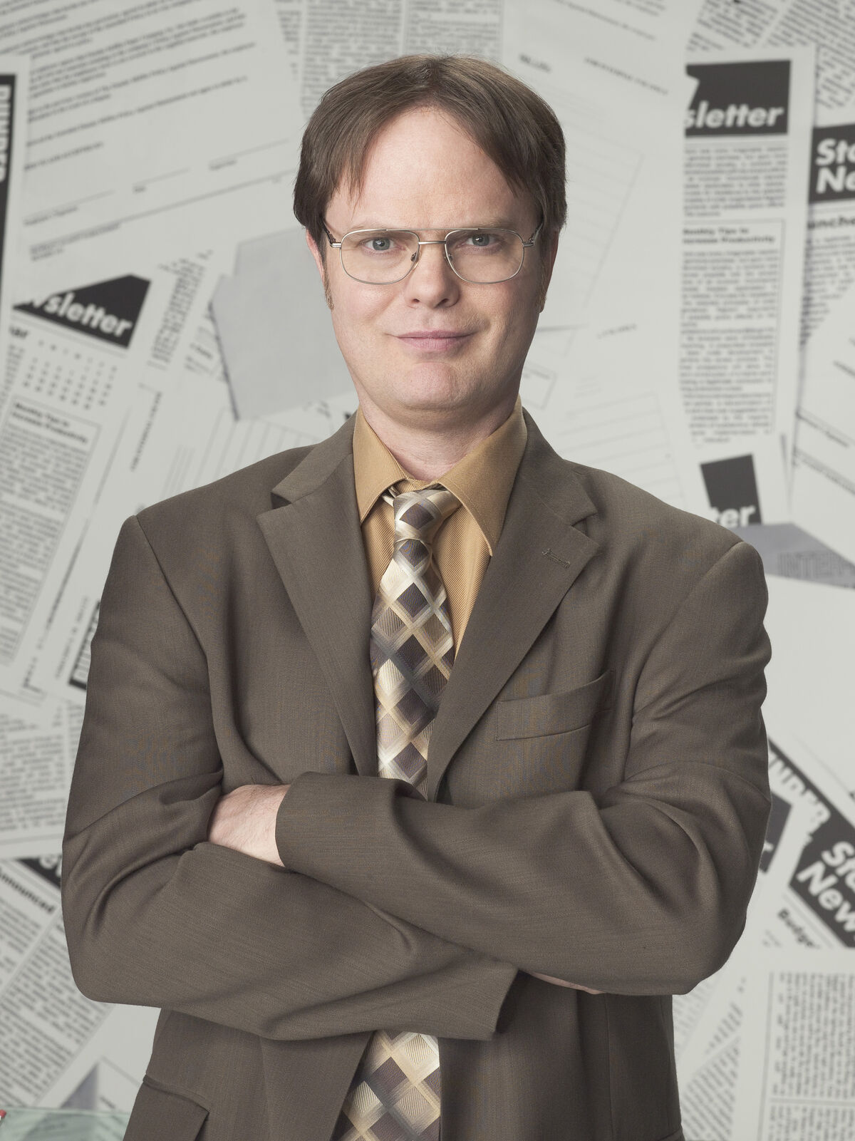 By the way, the hooked on you outfit for dwight seems to be seen