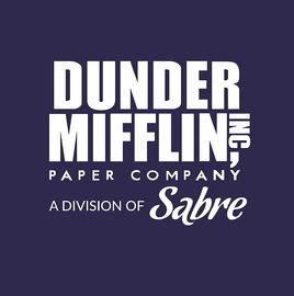 Dunder Mifflin Sabre logo