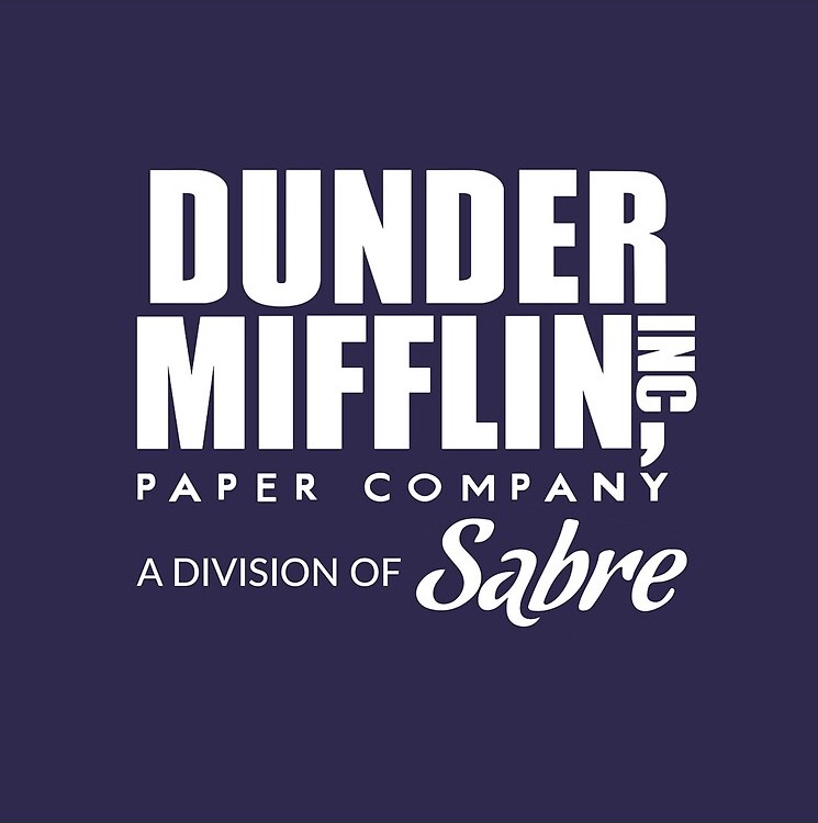 Dunder Mifflin Paper Company logo, The Office