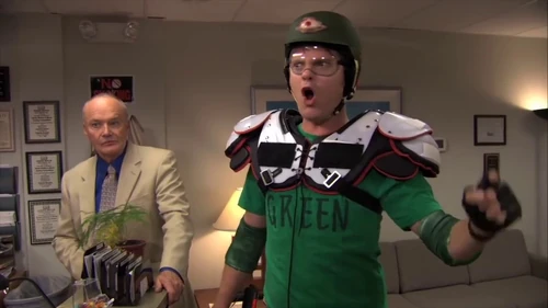 The third year that Recyclops came to Dunder Mifflin
