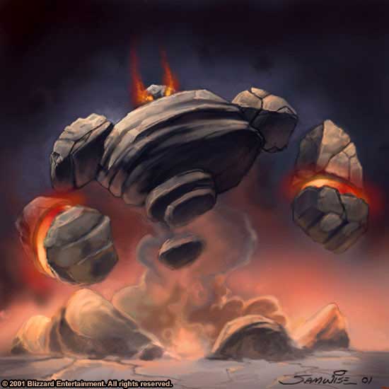 Earth elemental (Warcraft) | Theofficialbestiary Wikia | Fandom