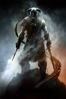 Promotional poster for Skyrim