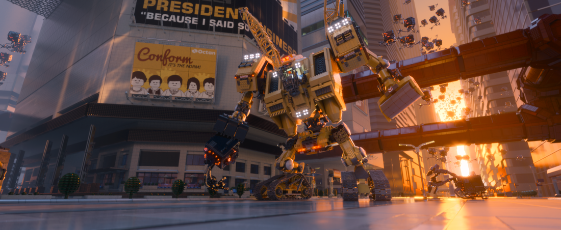 Emmet's mech new arrivals