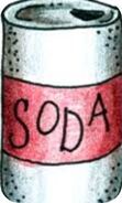 Soda can body