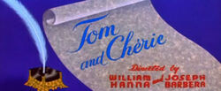 Tom and Cherie cartoon