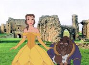 Belle and Beast at the Tynemouth Castle and Priory