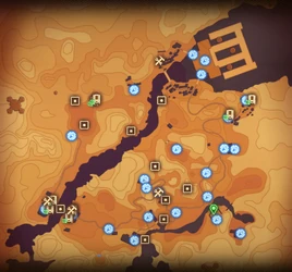 TOW Пустоши Монарха Карта