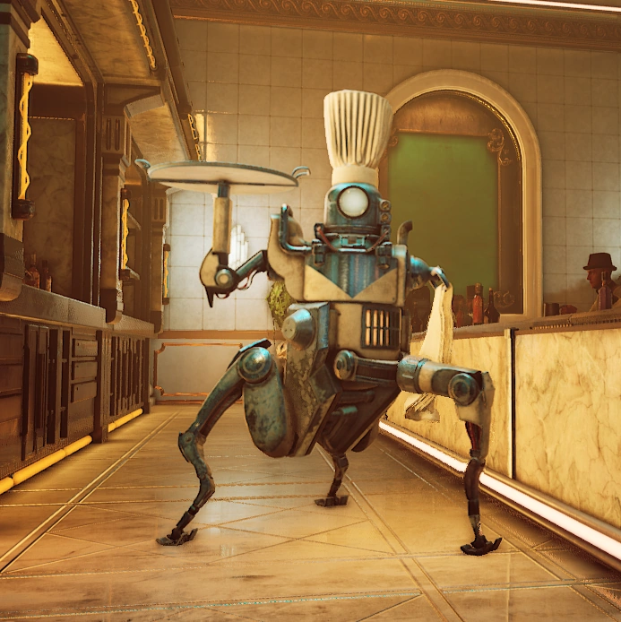 Bartender Mechanical The Outer Worlds Wiki Fandom