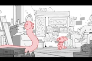 Background concepts for Toc, toc, tocando la puerta de Hooty by Ryan Andrews