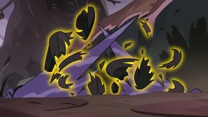 Darius creating sharp spikes using abomination matter.