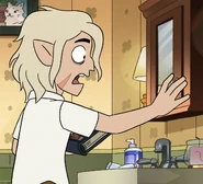 Hunter con el pelo muy largo en "Gracias a Ellos"