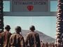 The entrance to the 5th Marine Division Cemetery in Iwo Jima.