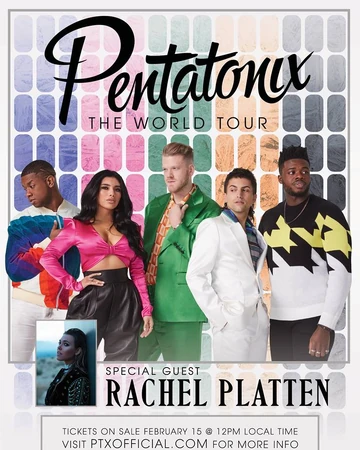 Pentatonix Christmas Tour 2022 Pentatonix: The World Tour | Pentatonix Wiki | Fandom
