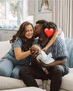 Kevin, Leigh, Kaia, and Christian