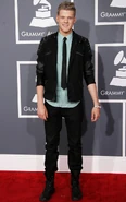 Hoying at the Grammy Awards ceremony