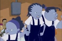 the proud family the gross sisters