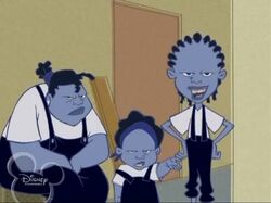 the proud family the gross sisters