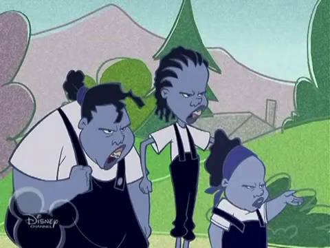 the proud family the gross sisters