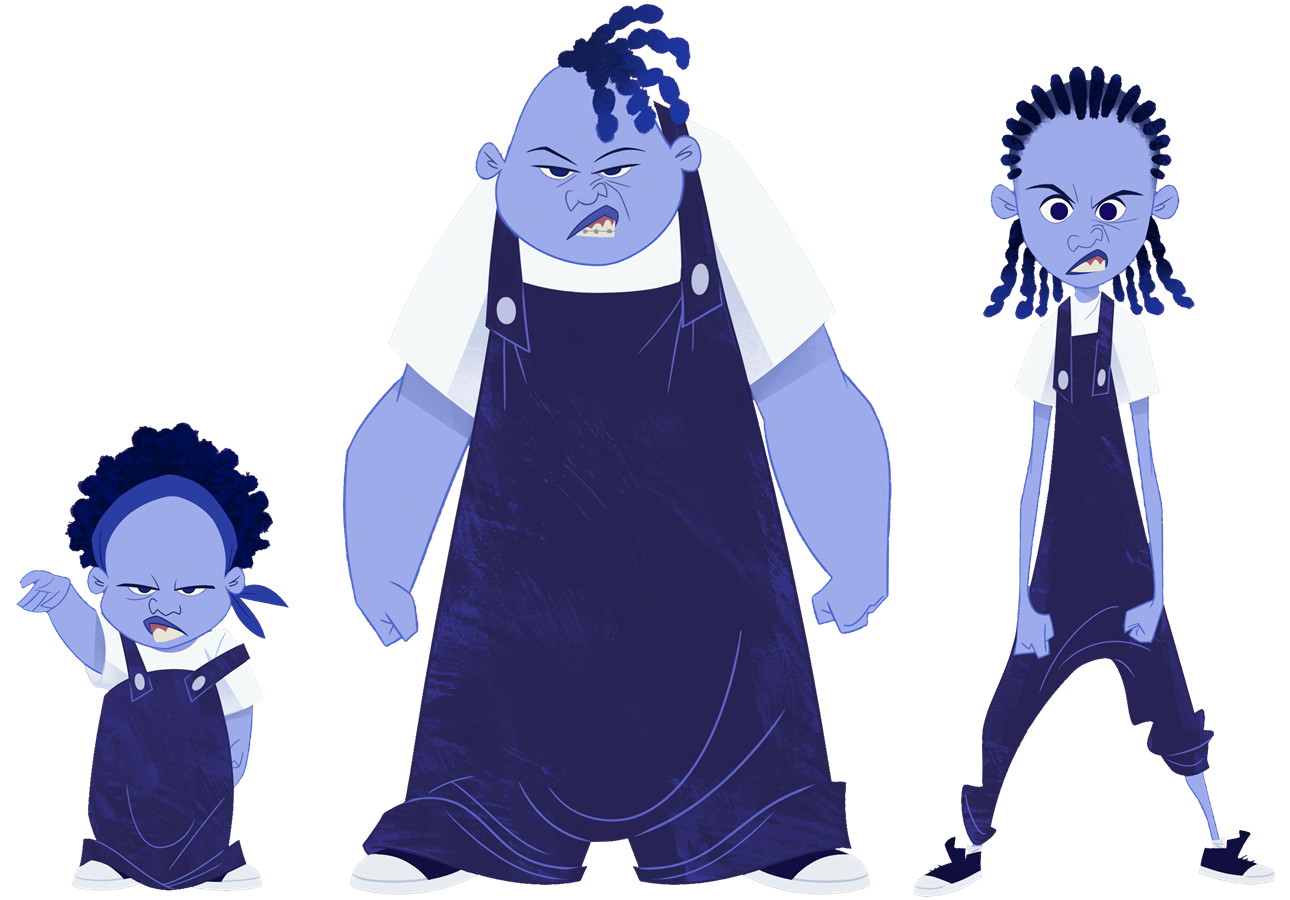 the proud family the gross sisters