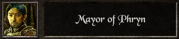 Mayor phryn