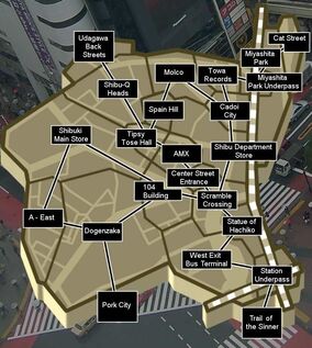 1970年代　渋谷のミニコミ　SHIBUYA MAP 284?cb=20210401023817