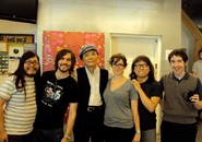 Toby is furthest to the right