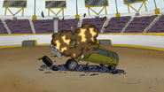 S4E21.171 SUV Limo Getting Destroyed