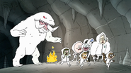 S8E20.097 Everyone Running From the Snow Mammoth