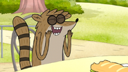 S6E16.008 Rigby Imitating Seagull Crying