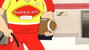 S6E13.183 Rugby Player Carrying a Rugby Ball