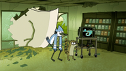 S6E19.126 Mordecai and Rigby Looking Around the Video Game Store