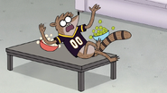S6E13.011 Rigby Attempting to Catch the Football