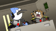 S6E24.390 Mordecai and Rigby Hearing Carter and Briggs
