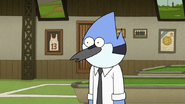 S6E25.127 Mordecai Waiting for a Response