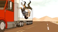 S4E27.226 Muscle Bro and Mask Guy Falling Off the Truck