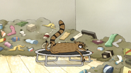 S5E05.043 Rigby Laying on His Bed