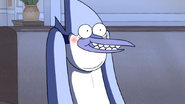 S6E01.138 Mordecai's Smiling Embarrased Face