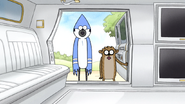 S4E21.009 Mordecai and Rigby Amazed to See Inside the Limo