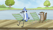 S7E09.044 Mordecai and Rigby Meeting Mr. Bossman