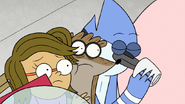 S8E07.145 Mordecai Sipping Chamomile Tea