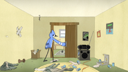 S4E12.105 Mordecai Entering Muscle Man's Room