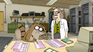 S7E06.135 Rigby Struggling with the Multiple Choice Test