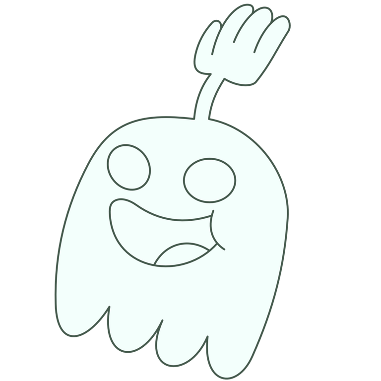 how to draw regular show high five ghost