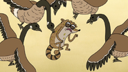 S4E19.34 The Geese Attacking Rigby