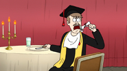 S7E36.194 Principal Dean About to Eat Rigby's Diploma