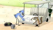 S4E23.001 Mordecai and Rigby Washing the Cart