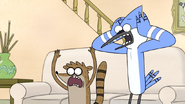 S4E24.031 Mordecai and Rigby Excited with the Prize