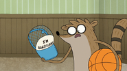 S5E10.023 Rigby Wagering His I'm Eggscellent Hat