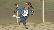 S6E21.203 Principal Party Horse Running to Stop Rigby